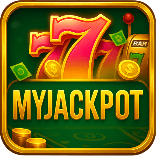 Imagem promocional da MYJACKPOT mostrando a plataforma e suas vantagens